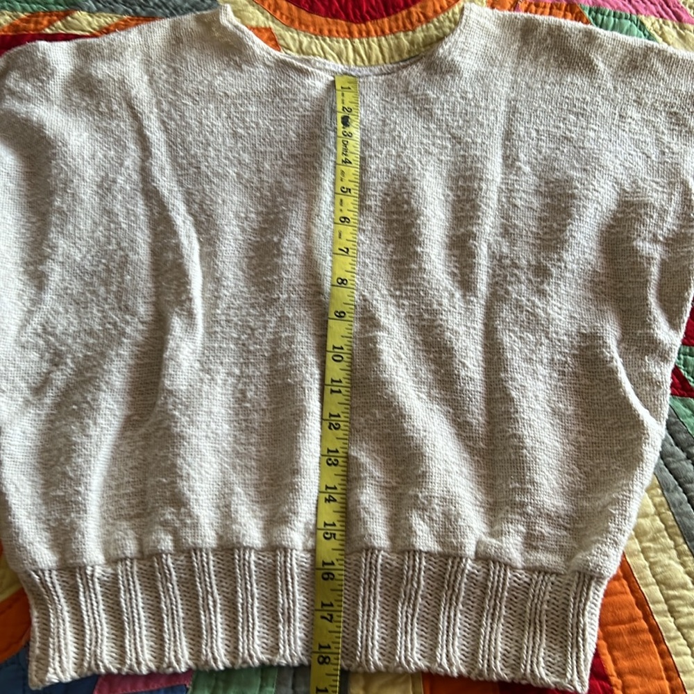 🪩🌤️Hand woven/knit short sweater - Picture 7 of 10